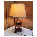 Small Globe Lamp with Zodiac Signs