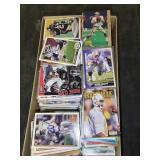 Box of Assorted Football Cards