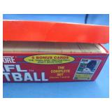 1990 Score NFL Football in Factory Box - Read Deta