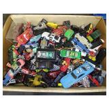 Box of Assorted Toy Cars