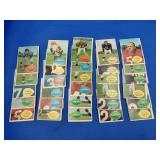 (29) 1960 Topps Football Cards