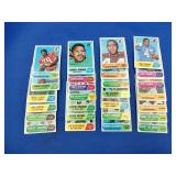 (27) 1968 Topps Football Cards