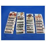 (22) 1965 Philadelphia Gum Football Cards