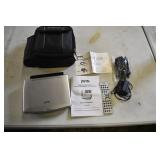Jwin Portable DVD Player with Bag and adapters
