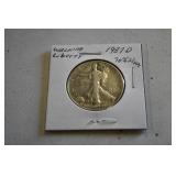 1937 D Walking Liberty Coin