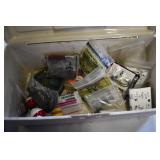 Plastic Tackle Box  with Hooks & Line