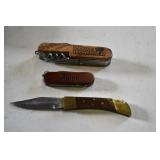 3 Pocket Knives
