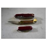 3 Pocket Knives