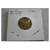1936 Buffalo Nickel