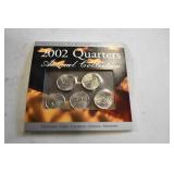 Special Lim Edition 2002 State Quarters Annual Col