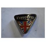 Vtg Triumph Motocycles Belt Buckle USA