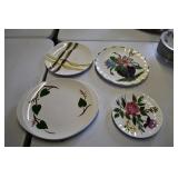 Blue Ridge Pottery Decorative Plates