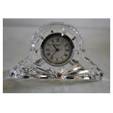 Small Waterford Crystal Desk Clock