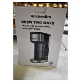 Kitchen Pro Brew Two Ways Coffee Maker