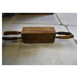 Handmade Knife Block with Knives