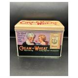 Vintage Cream of Wheat Recipe Tin Box