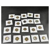 1943 Great Britain Brass Threepence Coin