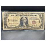 Hawaii Overprint WWII $1 Silver Certificate