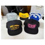 Five Vintage Trucker Hats