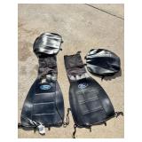 Ford Seat Covers in Black Vinyl