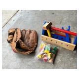 Rawlings Baseball Glove,  Melissa & Doug Tool Set