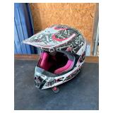 Fox Racing V4 Motorcycle Helmet with Graphics