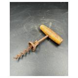 Rustic Westfield NY Wooden Corkscrew