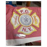 FDNY Flag and Montauk Fire Dept Tool
