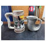 Miller Stein and Pewter Mug Set