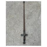 Decorative Sword with Sheath and Ornate Handle