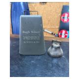 Two Metallic Bells with Engravings