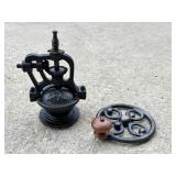 Vtg.-Style Cast Iron Grinder with Removable Handle