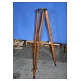 Vtg Wood Tripod 49"