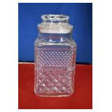 Wexford Glass LIdded Jar
