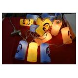 14 Plastic Tiki String Lights