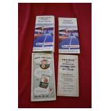 Vintage Texaco Road Maps