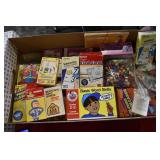 Vtg Flash Cards in Cardboard Box