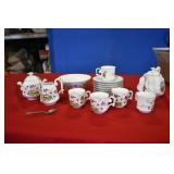 Antique Handpainted Tea Set from The Netherlands