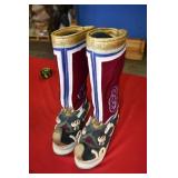 Vintage Tibetan Ceremonial Boots