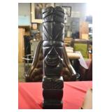 Wood Carved Totem Pole