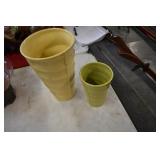 Pair of Bauer Pottery Vases