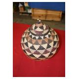 Vintage Traditional Zulu Basket