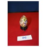 Fabrege Cloisonne Enamel Egg