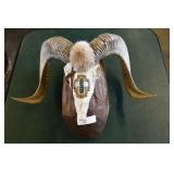 Ram Head Skull Mount