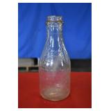 Danville Dairy Products Glass Milk Bottle