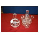 Vtg Proagation Station Vase with Small Vase