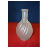 Frosted Glass Vase
