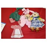 Dutch Teddy with Extra Clothes