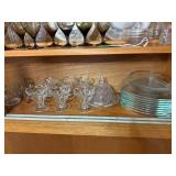 Glassware Set with Decorative Bowls