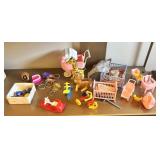 Vtg. Toys, Keychains, and Accessories